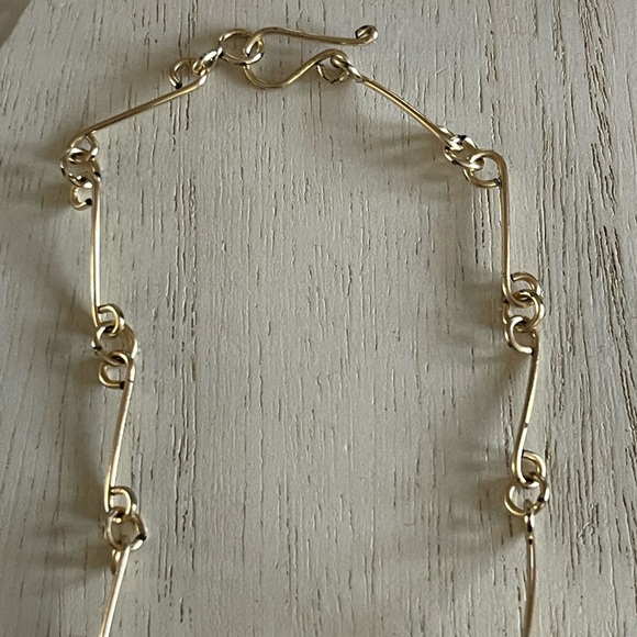 Handmade Turquoise and stone necklace - Picture 7 of 8